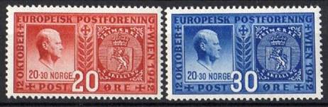 309-310 Europeisk Postforening ut 12 okt 1942.jpg