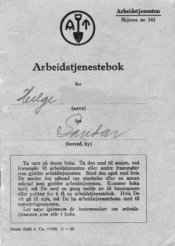 Artikkelbilde til artikkelen Arbeidstjenesten