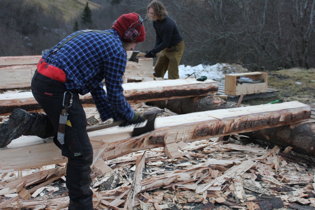 Artikkelbilde til artikkelen 23. - 27. januar Hogst og tilvirke av tømmer