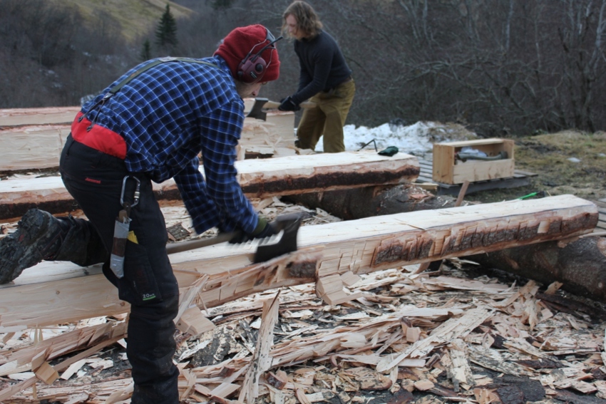23. - 27. januar Hogst og tilvirke av tømmer