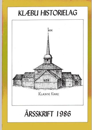 Årsskrift 1986