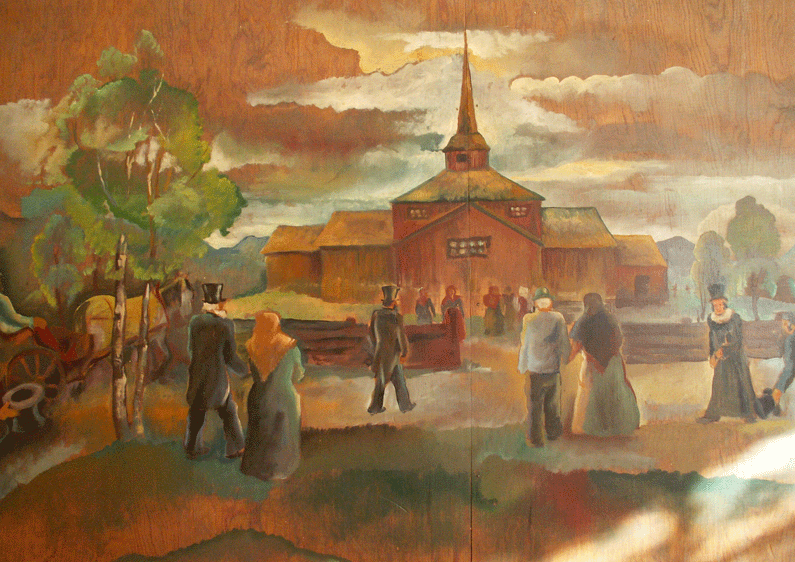 Maleriene på Lysklett og Tulluan skole