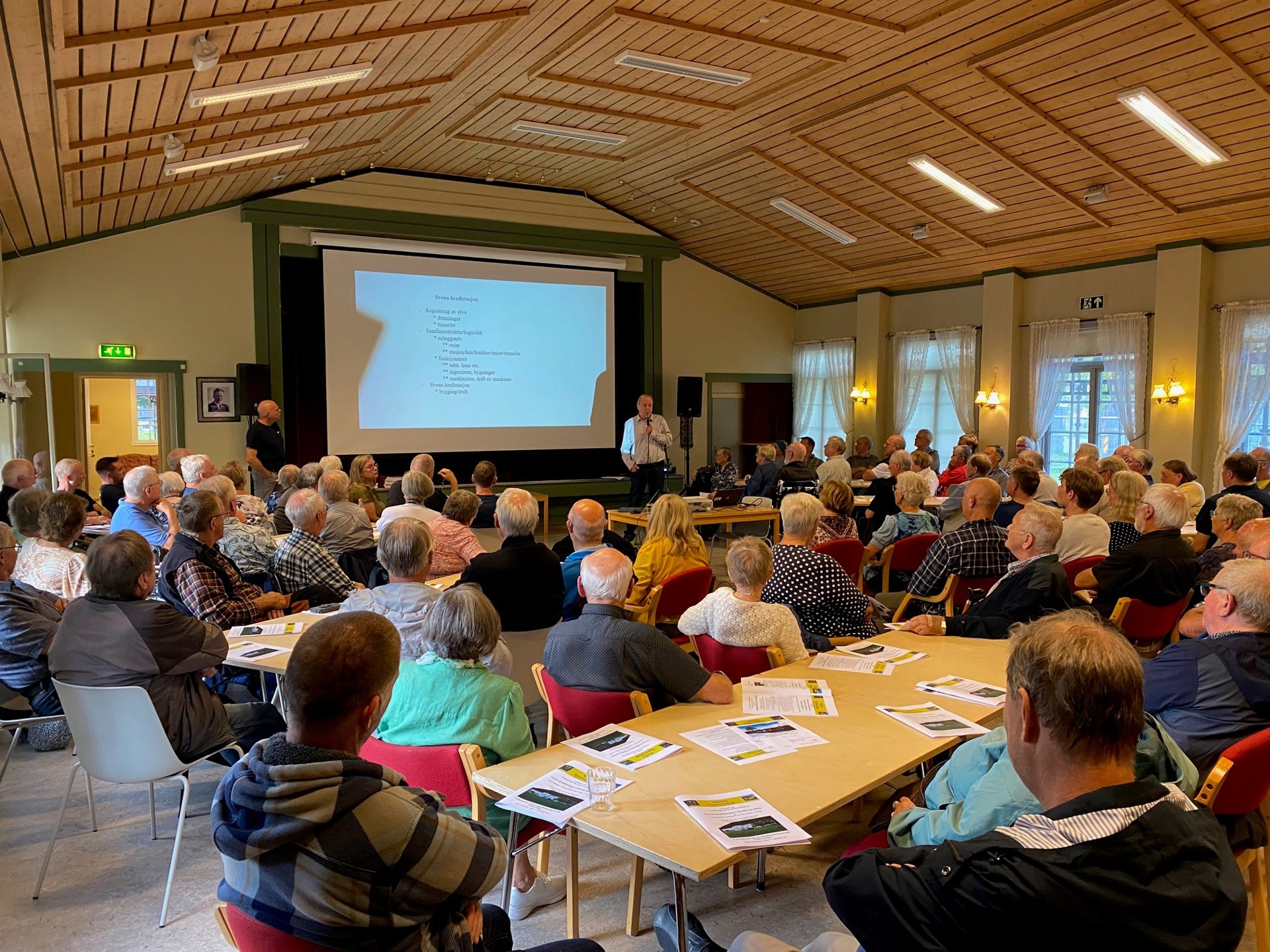 Temakveld - Svean kraftstasjon - fortid og nåtid