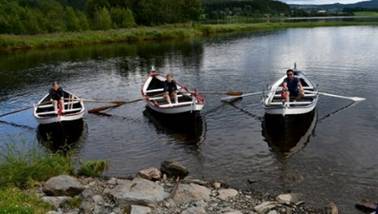 Selbusjøen som ferdselsåre–Trangfossen/Hyttfossen