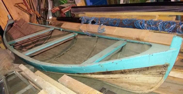 Klæbu historielag har fått sin Stampåsbåt