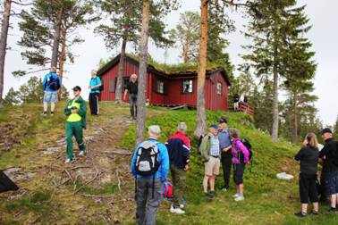 Vandring - Setervollene Gulltjønna - Aunvollen