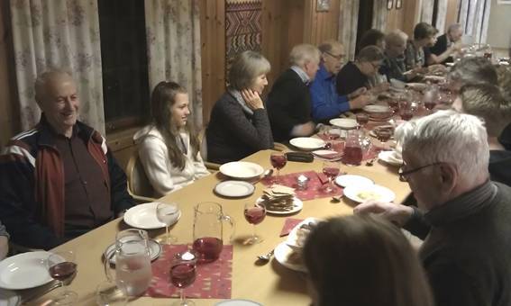 Museumskomiteens julebord Sjøen skole 27. nov2013 