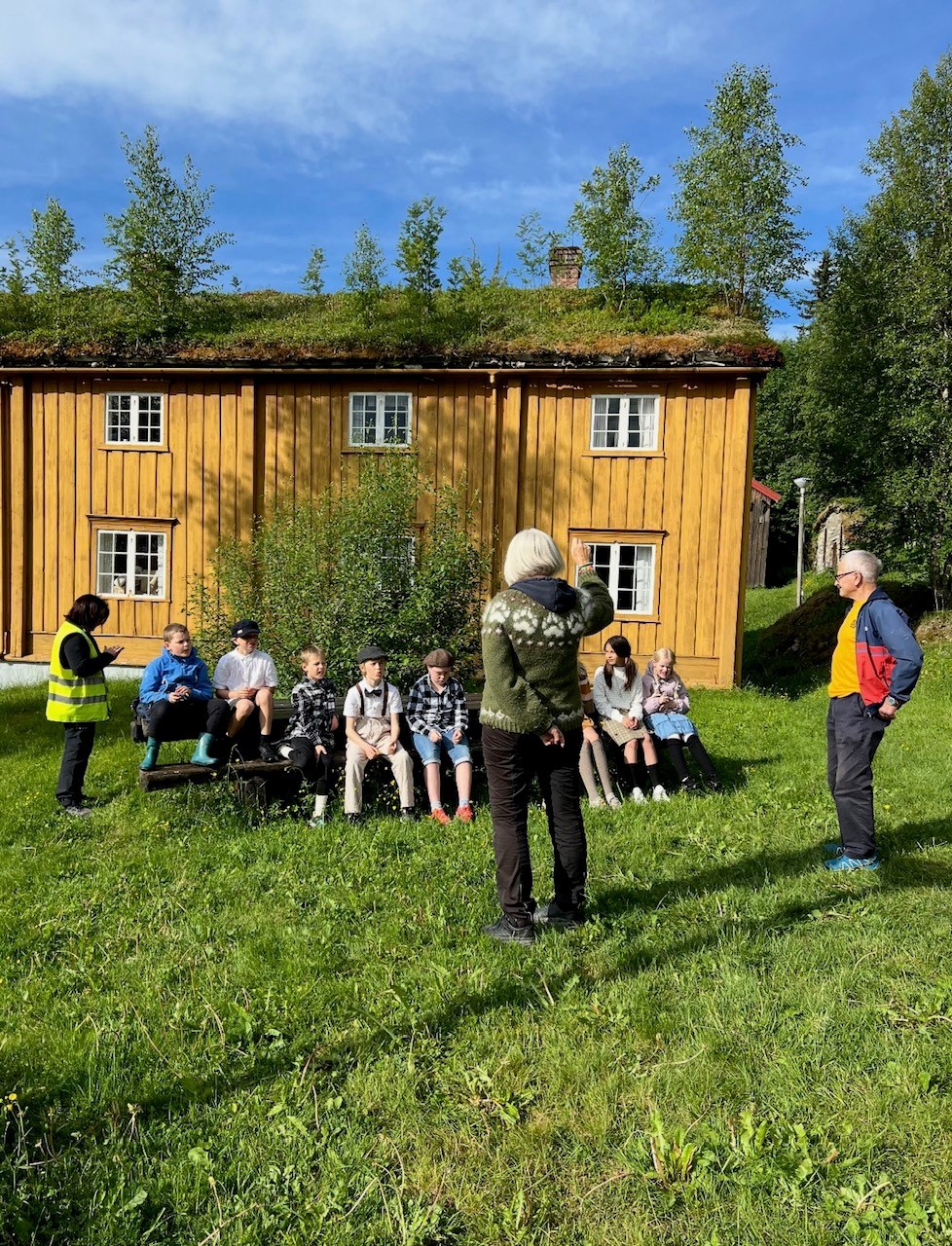 Skoleklasser på Teigen 2024