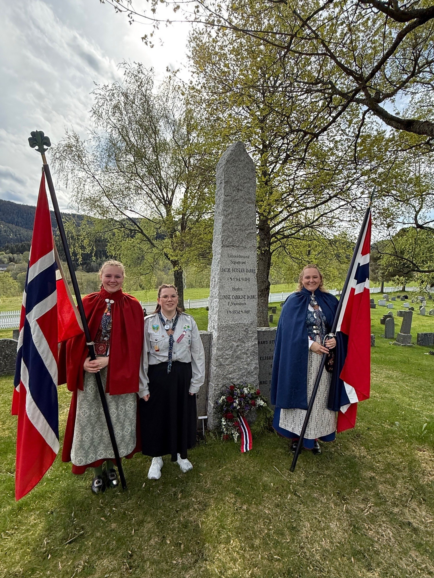 Bekransning ved Klæbu kirke 17. mai 